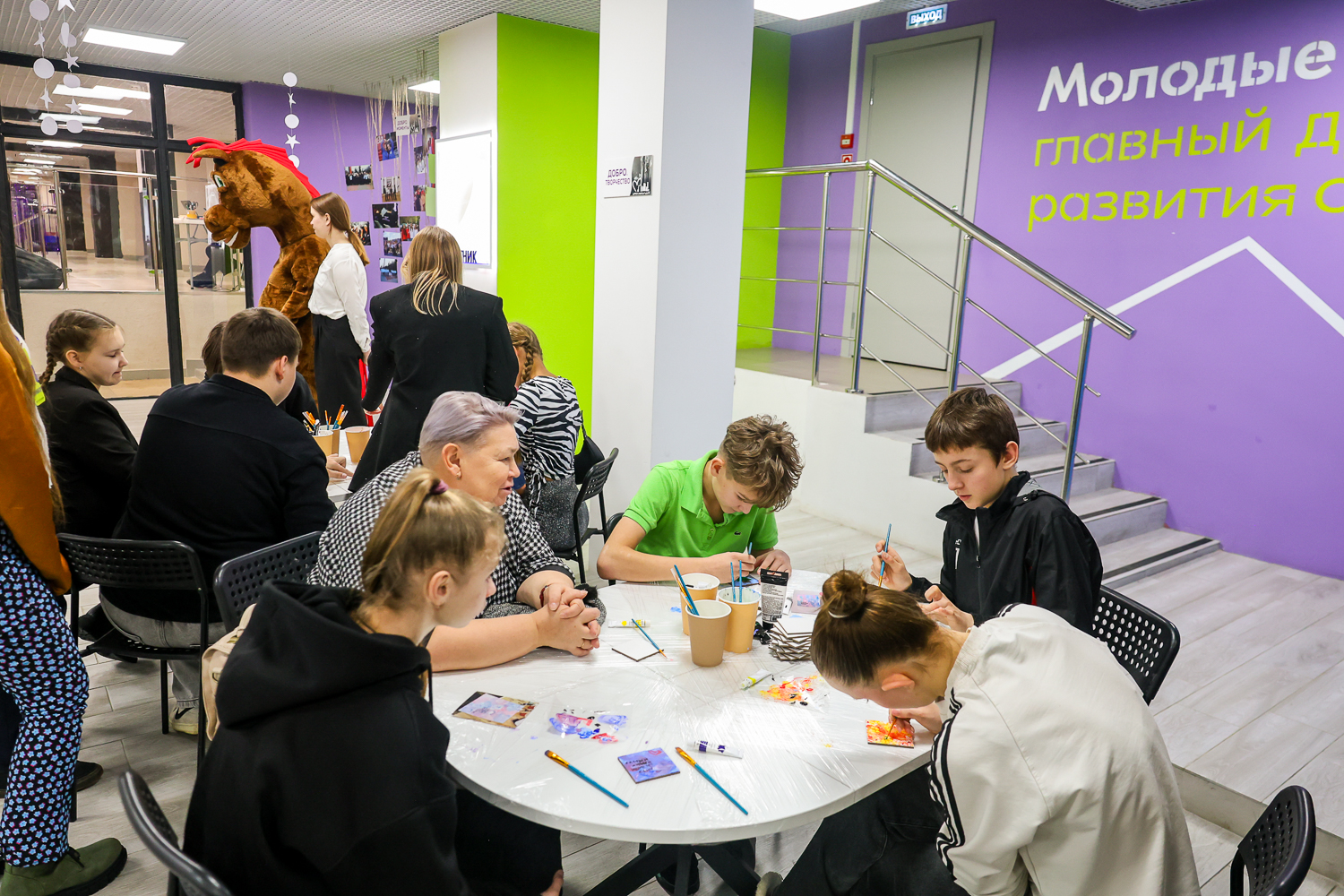 В молодежном центре «Спутник» прошел фестиваль «Город добрых людей».