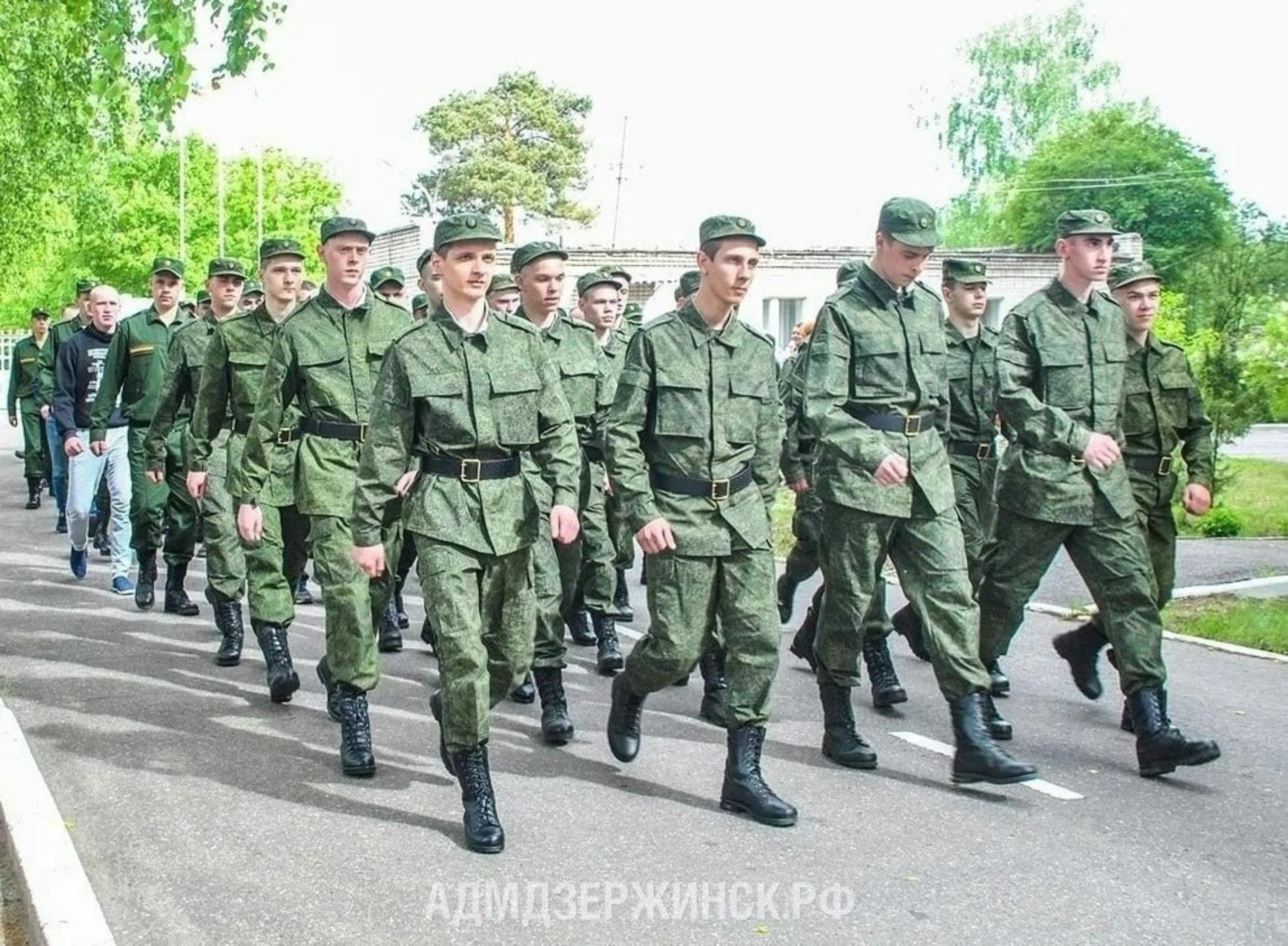 В Дзержинске с 1 апреля начинается весенний призыв