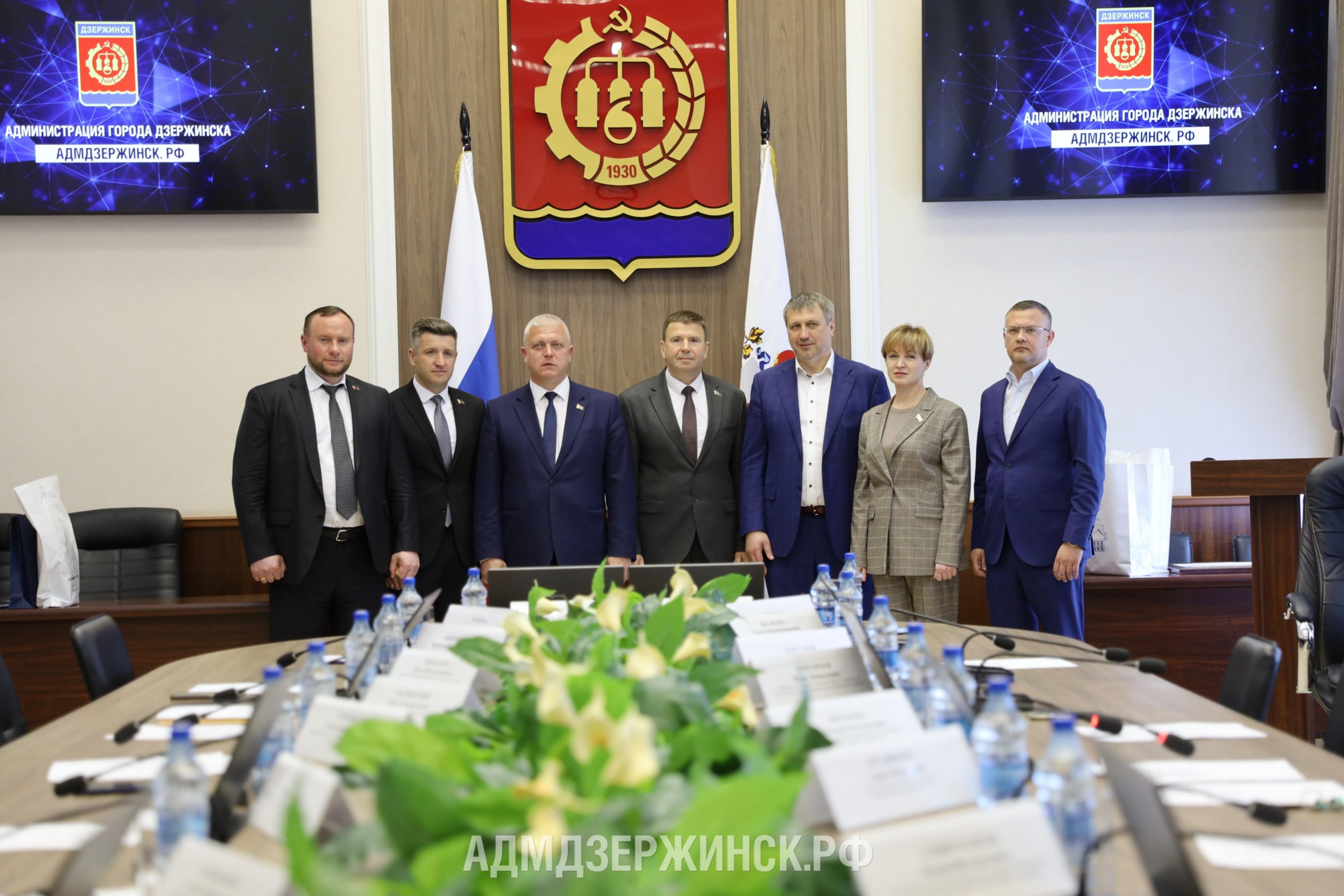 Делегации из Санкт-Петербурга и Гродно посетили Дзержинск