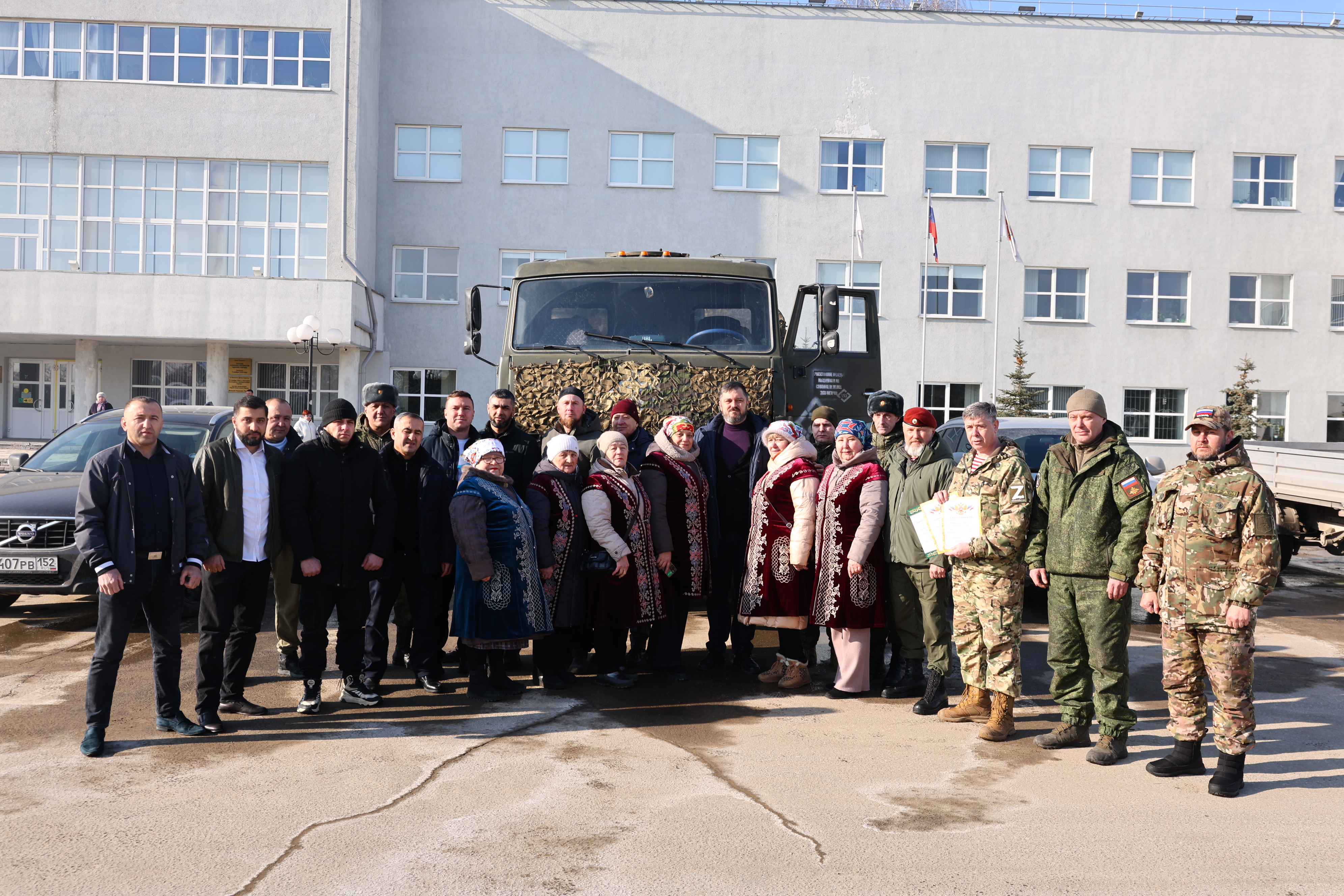 Новую партию гуманитарной помощи отправили «за ленту» из Дзержинска