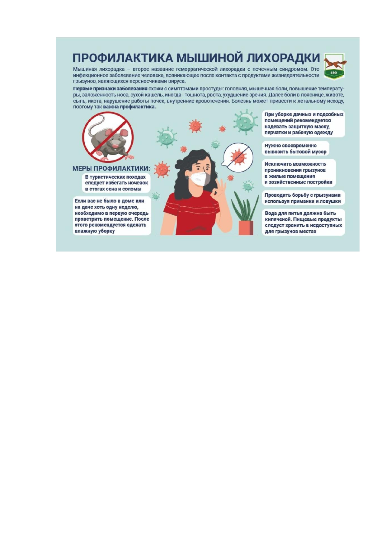 Профилактика мышиной лихорадки
