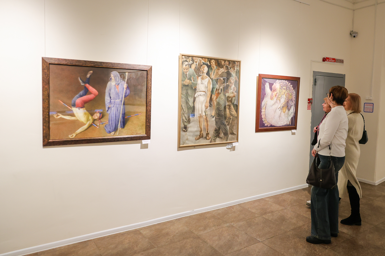 В Дзержинском краеведческом музее открылась выставка «Два профессора». 