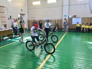 Городские соревнования юных велосипедистов прошли в Дзержинске