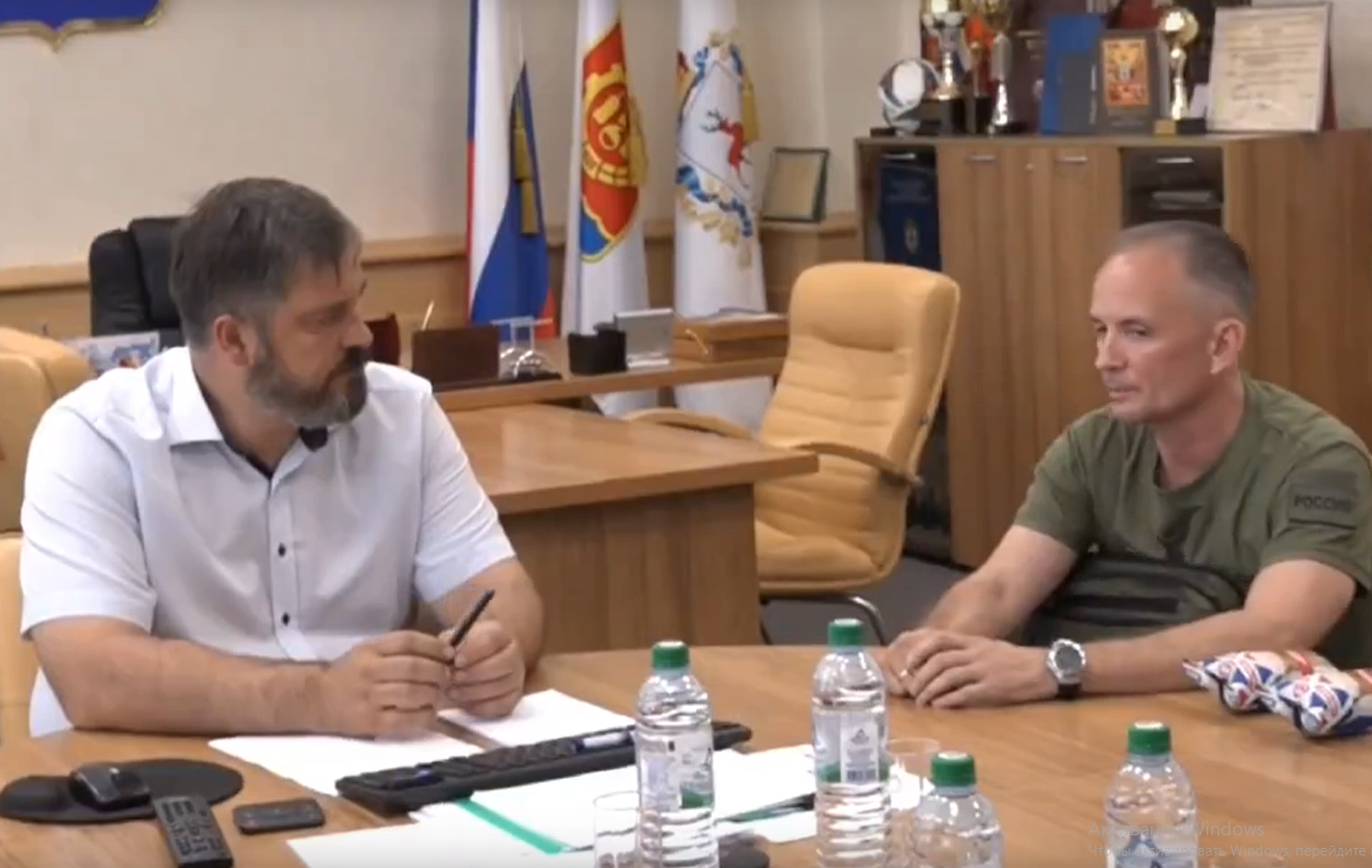 Глава города Михаил Клинков о встрече с участником СВО Даниилом
