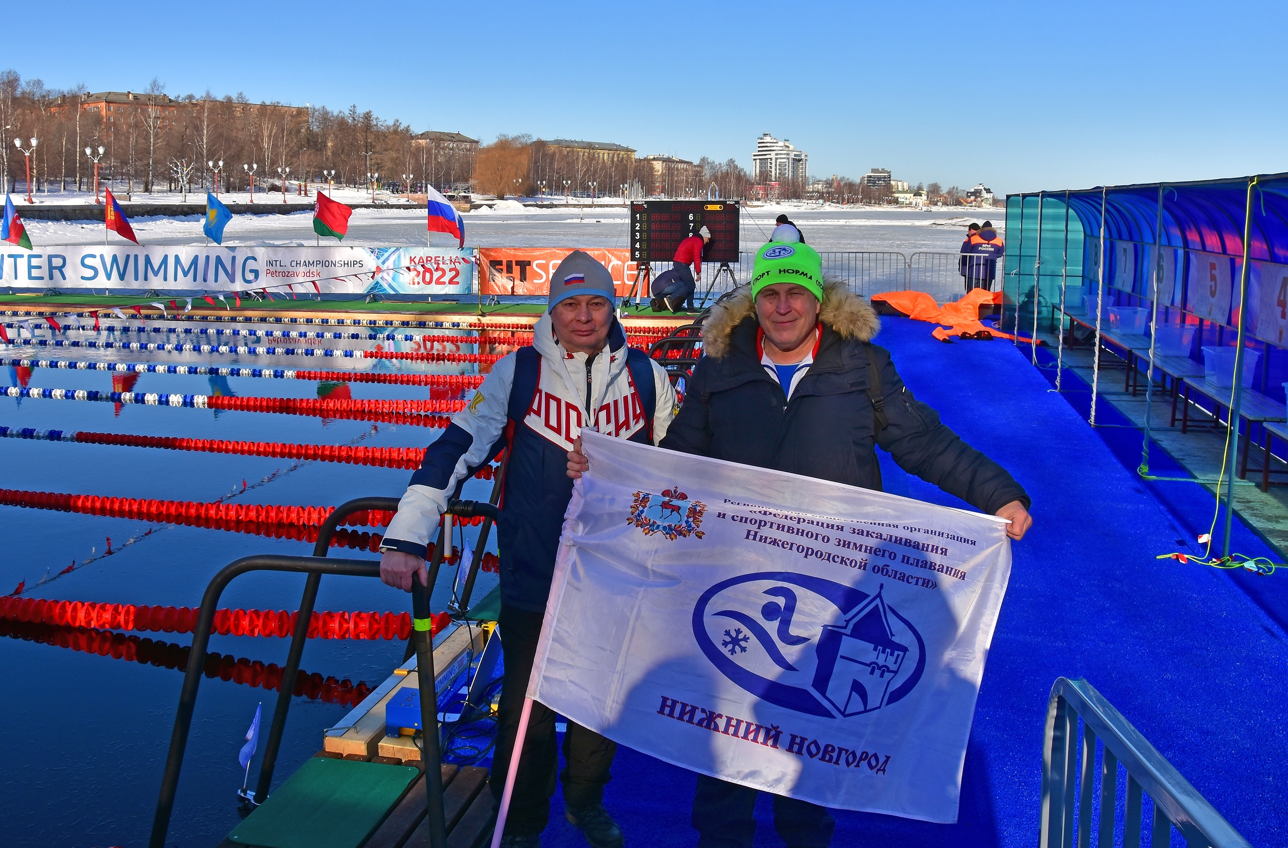 Дзержинец стал двукратным чемпионом международного чемпионата по зимнему плаванию