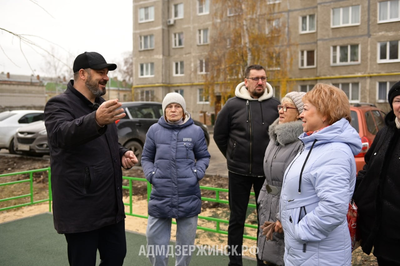 В Дзержинске благоустроено 60 дворов по программе «Формирование комфортной городской среды»