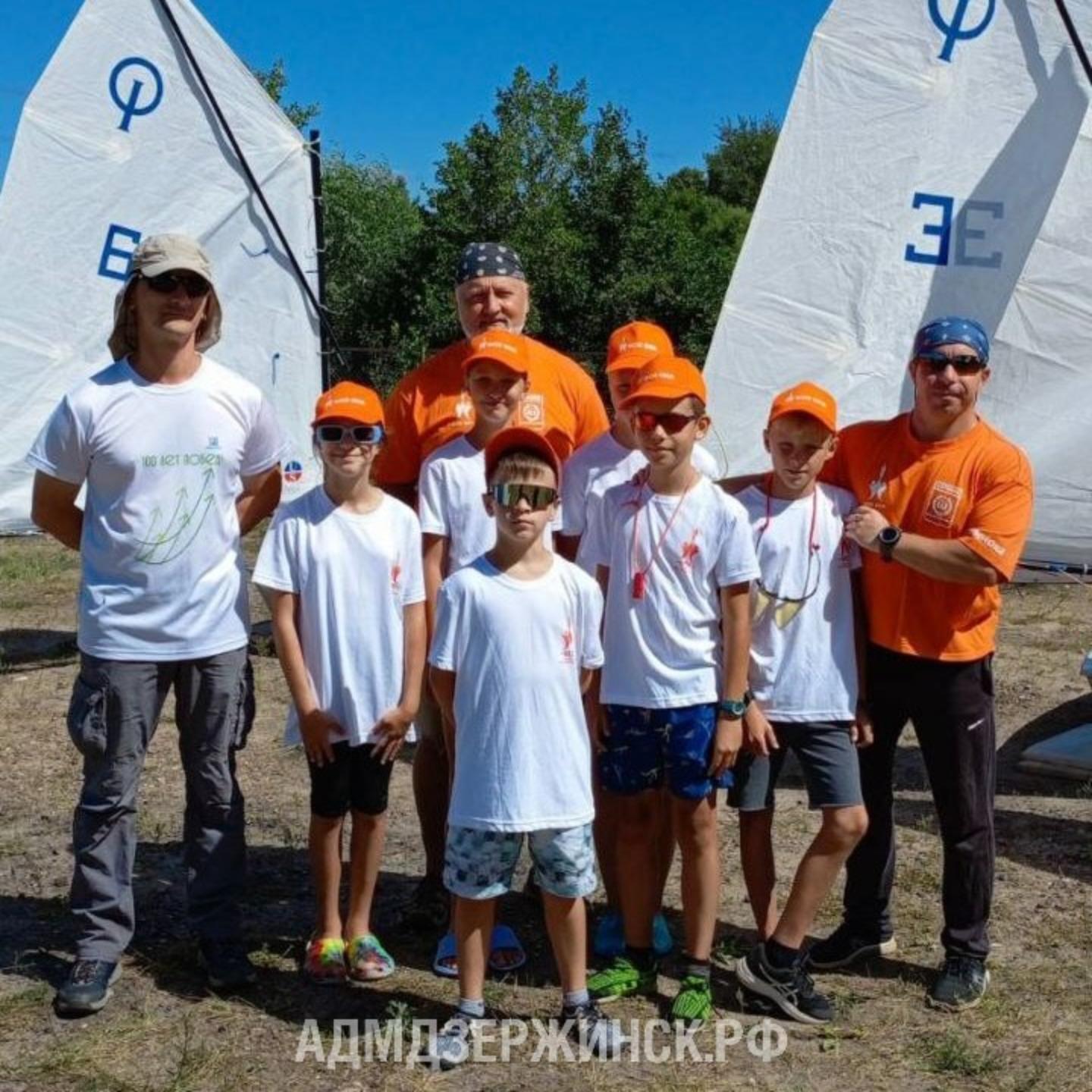 Юные яхтсмены Дзержинска вернулись с Первенства Нижегородской области по парусному спорту