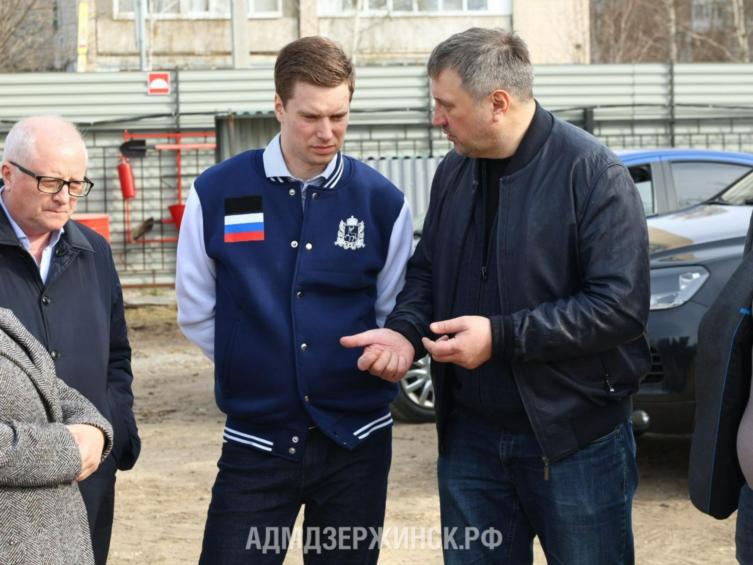 Дзержинск с рабочим визитом посетил министр спорта Нижегородской области Дмитрий Кабайло