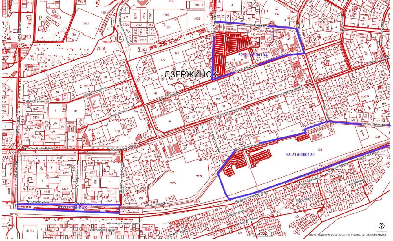 Купить Карту Дзержинска Нижегородской Области