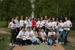 Участницы конкурса «Миссис Россия – Дзержинск» присоединились к акции «Сад памяти»