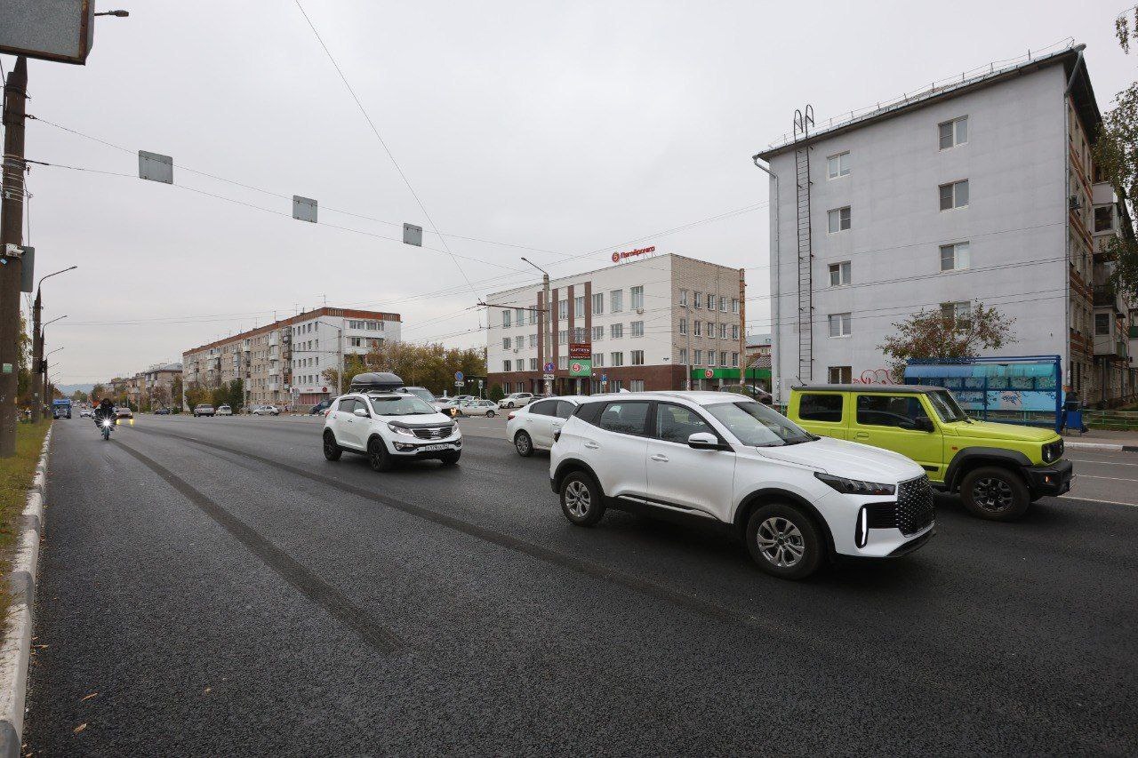 Дорожные ремонтные работы в Дзержинске подходят к завершению.