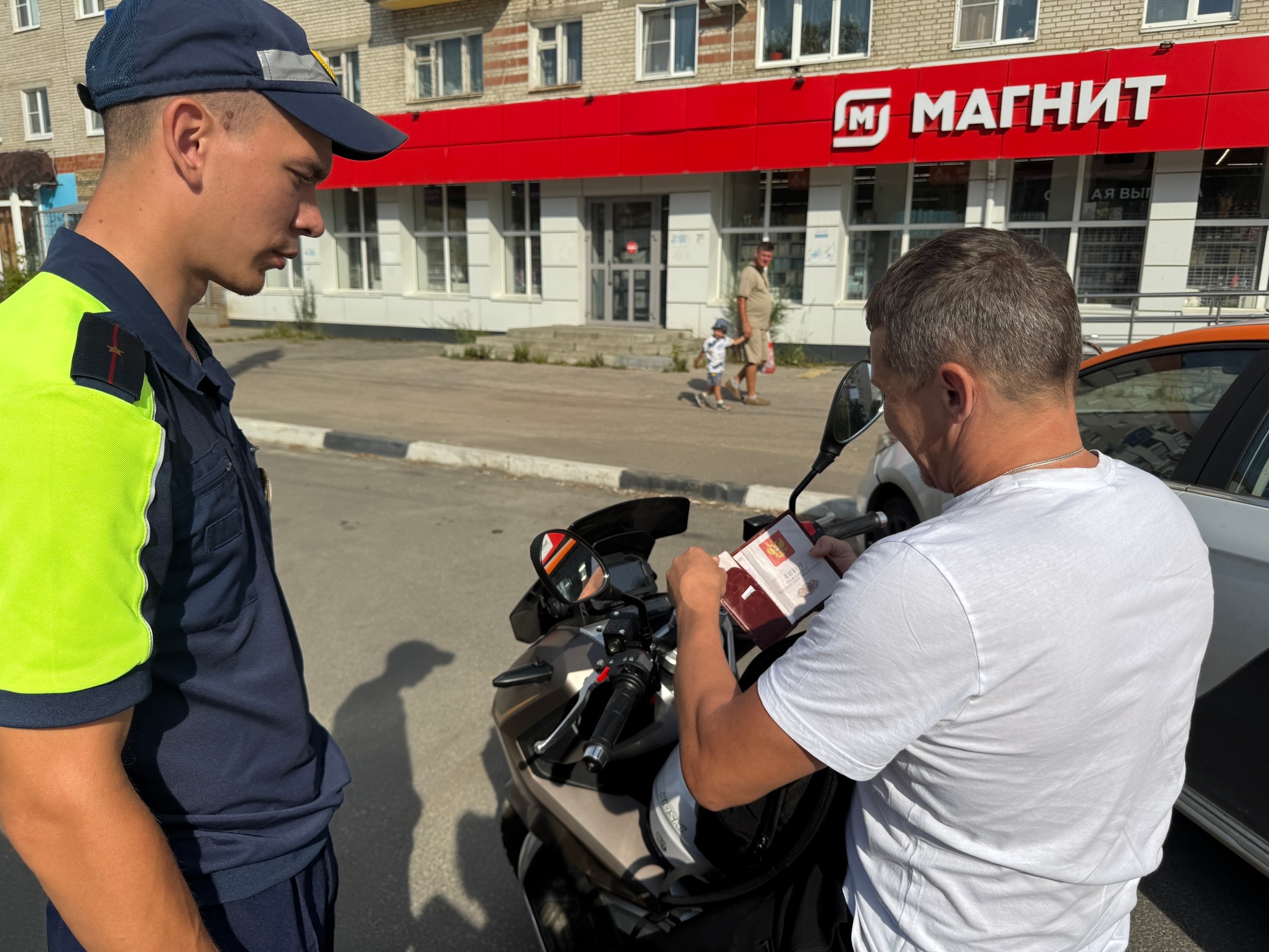 Госавтоинспекция провела акцию «Мотолето» для мотоциклистов