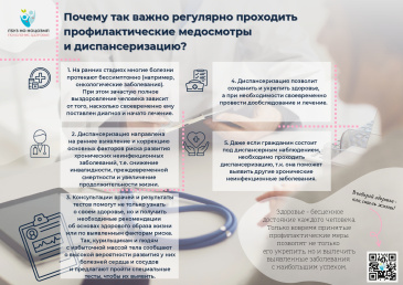 Неделя информирования о важности диспансеризации и профосмотров