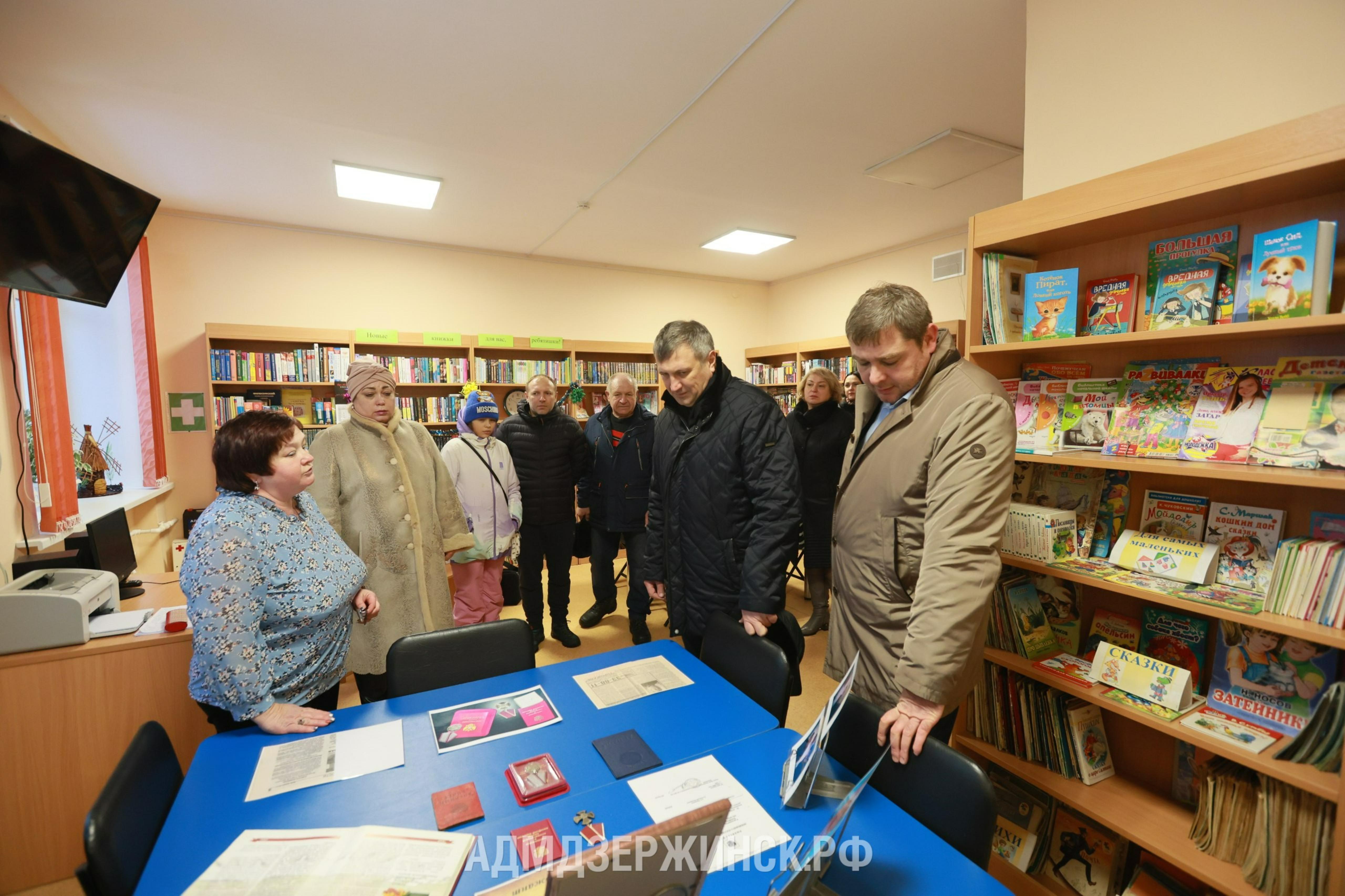 Библиотеки в трех поселках Дзержинска получили имена