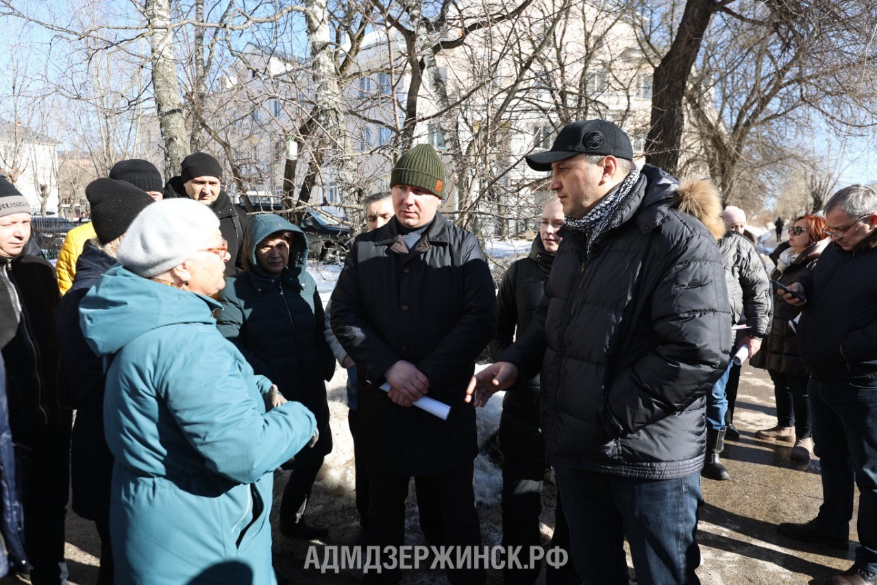 Глава Дзержинска Иван Носков провел очередной рабочий объезд районов города