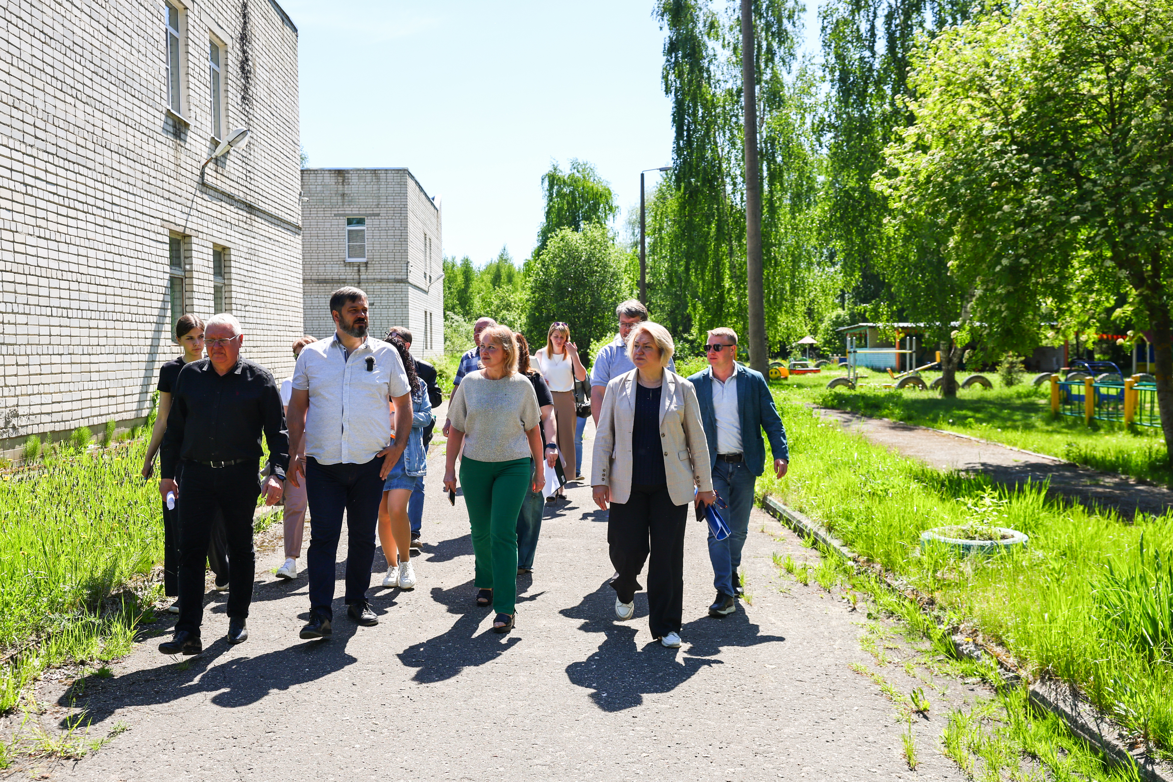 Глава города Михаил Клинков обсудил вопросы благоустройства на округе №34