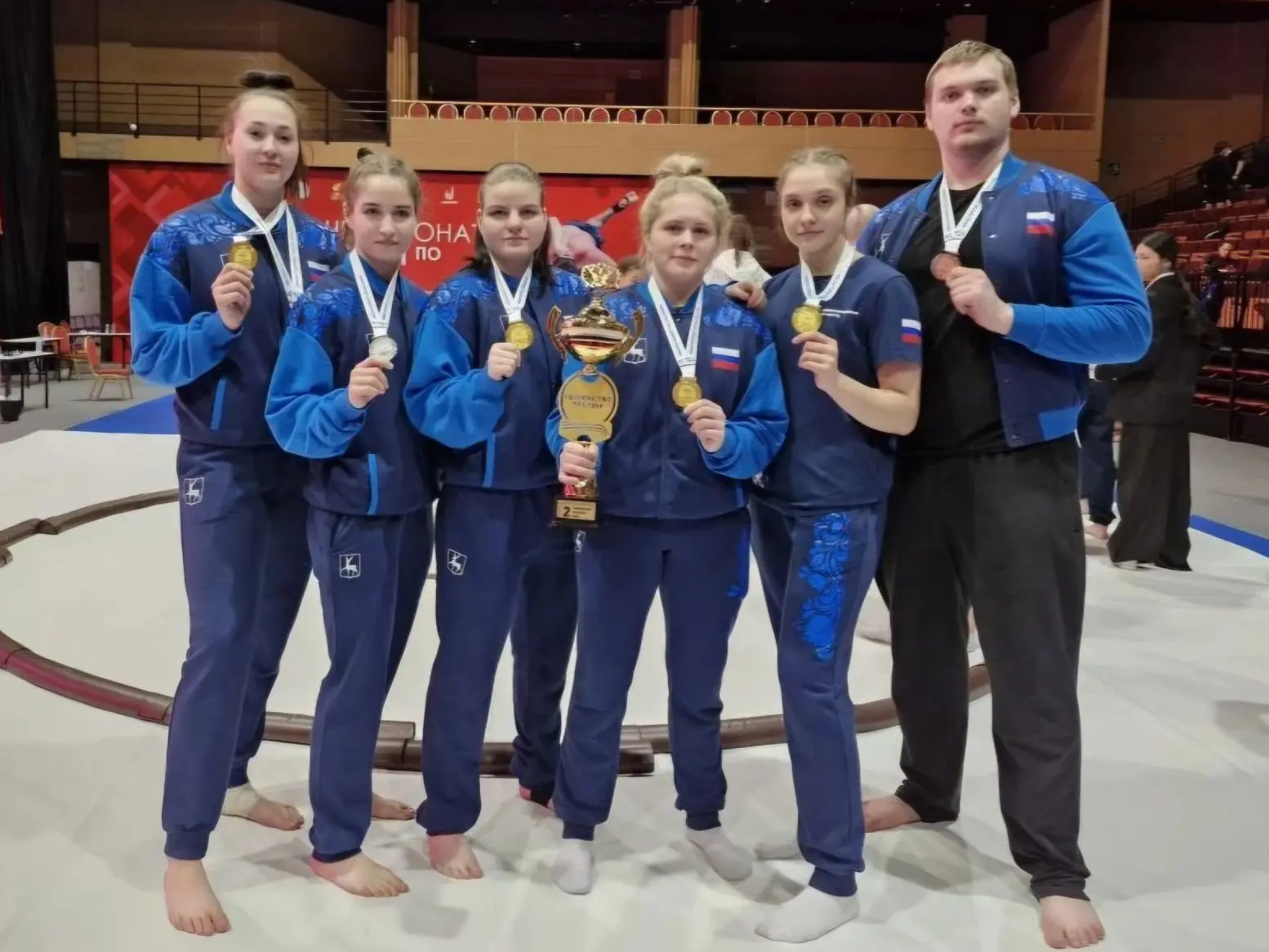 Дзержинские сумоисты завоевали 17 медалей на Чемпионате России