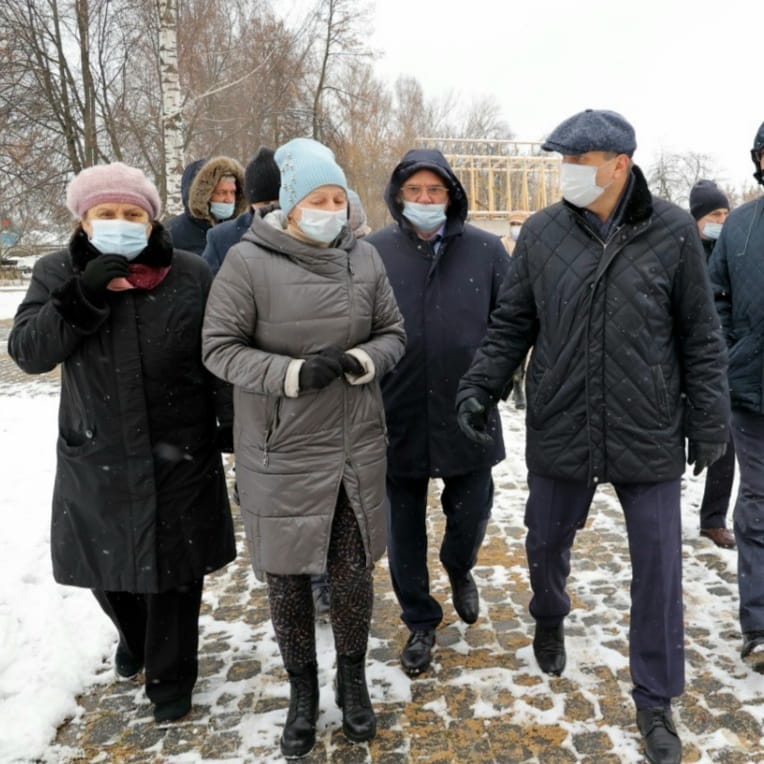 Дзержинск с рабочим визитом посетил председатель Законодательного собрания Нижегородской области Евгений Люлин