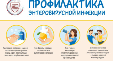 Роспотребнадзор информирует о мерах профилактики энтеровирусных инфекций  