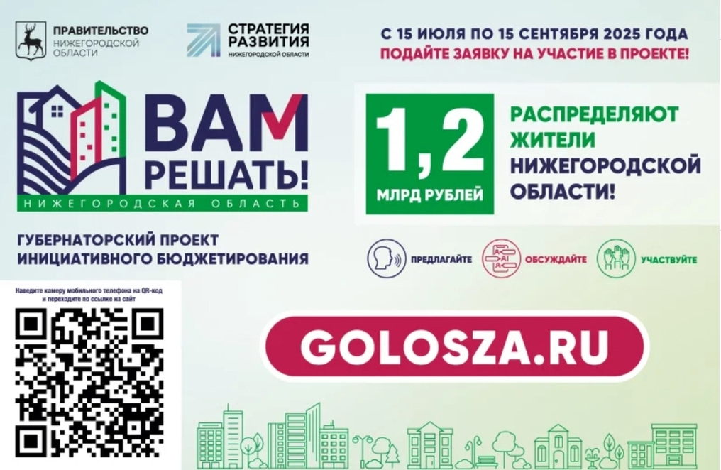 13 инициативных проектов подано жителями Дзержинска для участия в “ВАМ РЕШАТЬ!